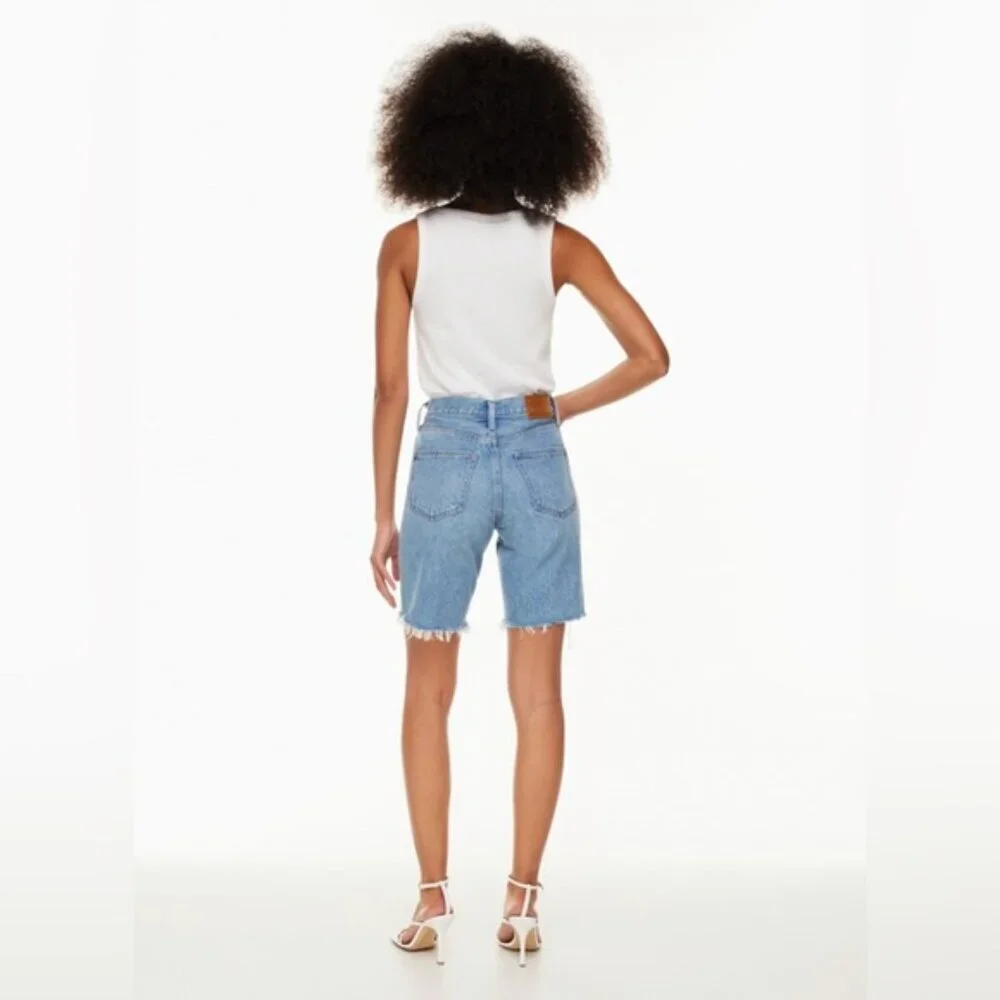 ARITZIA DENIM FORUM the yoko long jean  short 24